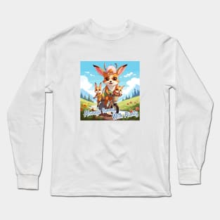 Always funny with aunty Long Sleeve T-Shirt